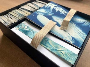Cyanotype book box