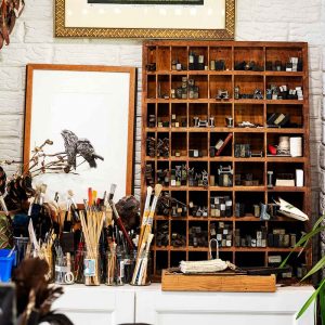 studio letterpress corner