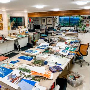 my studio, 5am New years Day 2021