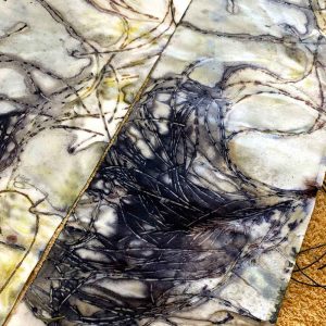 Eco-printing on paper - February 2021