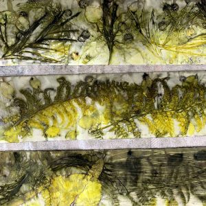 Eco-printing on paper - February 2021