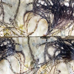 Eco-printing on paper - February 2021