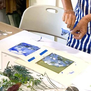 Gel Plate Monoprinting workshop - March 2021, Private Group