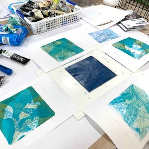 Gel Plate Monoprinting Beyond the Basics March 2021