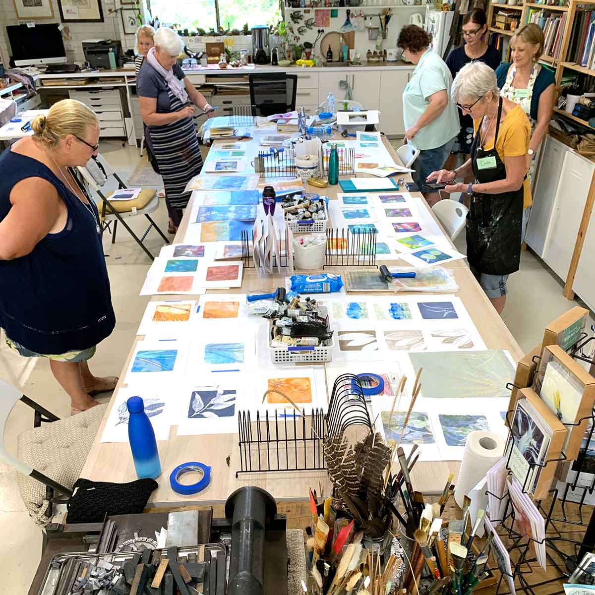 Gel Plate Monoprinting Beyond the Basics March 2021