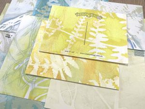 Note to self postcards