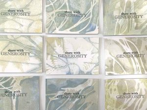 Note to self - Share with generosity