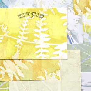 Open Studios workshop - print a pack of postcards