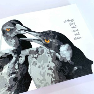 Magpie Stories - Siblings - artist book