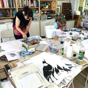 Reduction Linocut Workshop - April 2021