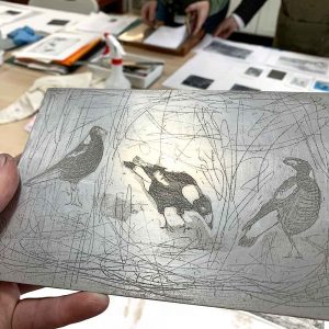 Metal Plate Etching workshop May 2021