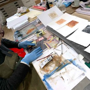 Metal Plate Etching workshop May 2021