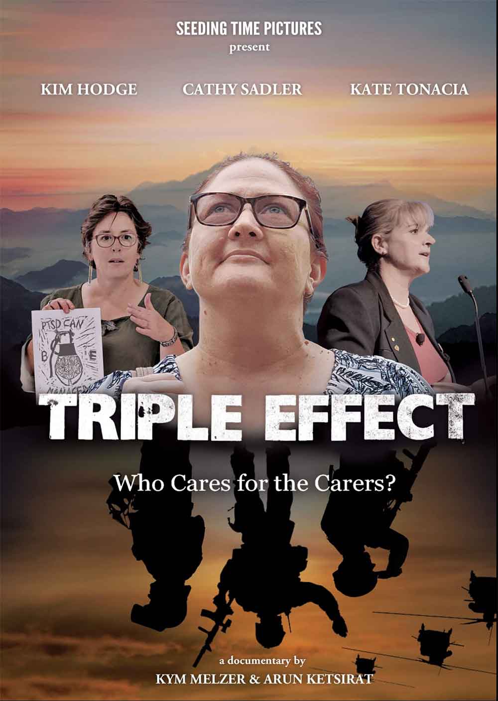 PTSD Love Stories ... Who Cares for the Carer - Triple Effect