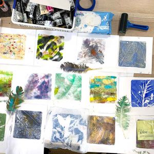 Gel Plate Monoprinting workshop - June 2021