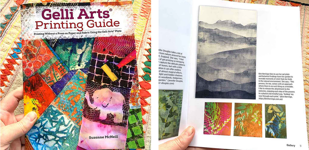 Featured in Gelli Arts® Printing Guide