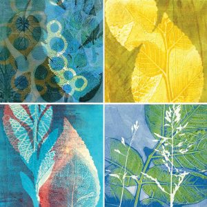 Gelatin Plate Monoprinting Online Workshop