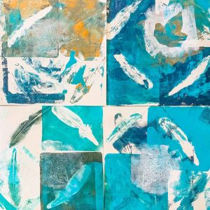 Gel Plate Monoprinting with Ministry of Handmade, Makers Escape, August 2021