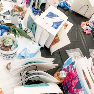 Gel Plate Monoprinting with Ministry of Handmade, Makers Escape, August 2021