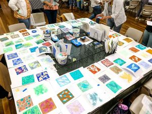 Gel Plate Monoprinting with Ministry of Handmade, Makers Escape, August 2021