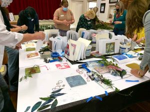 Gel Plate Monoprinting with Ministry of Handmade, Makers Escape, August 2021