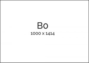 B Series Paper Sizes - B0 | Kim Herringe