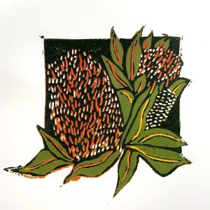 Reduction Linocut Workshop October 2021