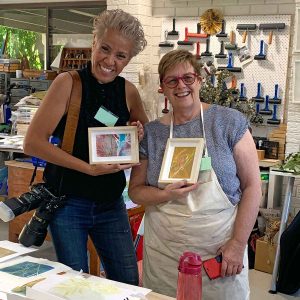 Gel Plate Monoprinting workshop - November 2021