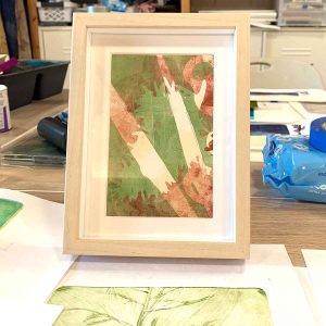 Gel Plate Monoprinting workshop - November 2021