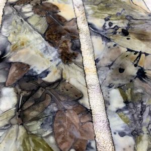 Eco-printing on paper Private Group Workshop March 2022 #2