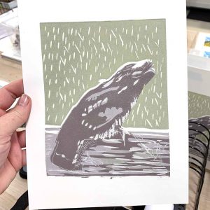 Reduction Linocut workshop February 2022
