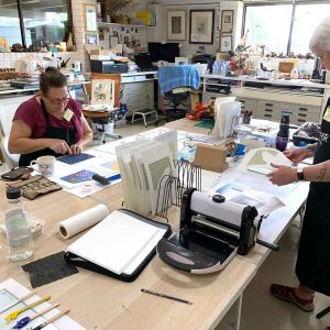 Reduction Linocut workshop February 2022