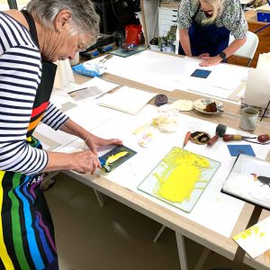 Reduction Linocut workshop February 2022