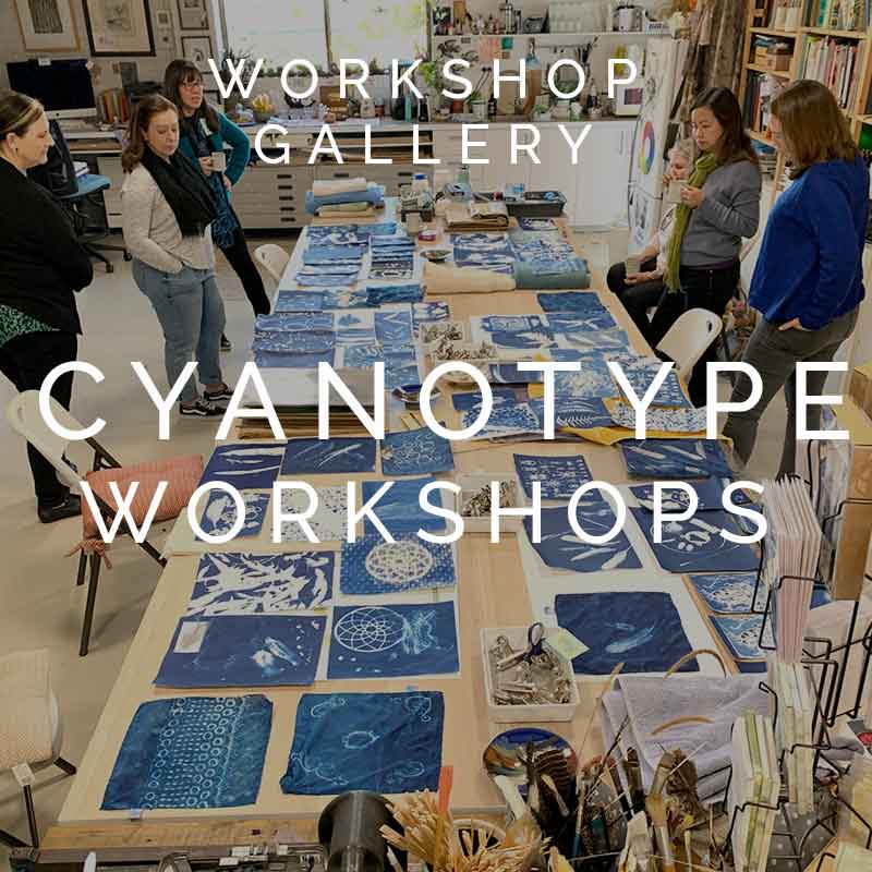 Cyanotype Workshop Gallery