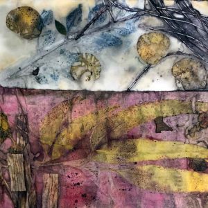 Eco-printing on paper Private Group Workshop March 2022 #3