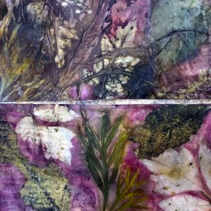 Eco-printing on paper Private Group Workshop March 2022 #3