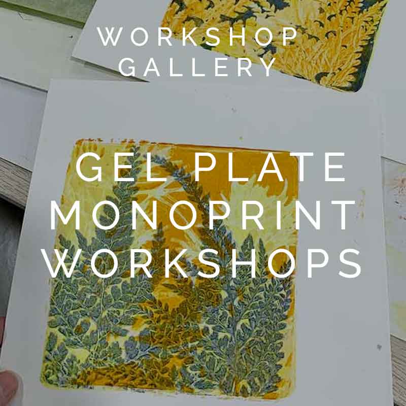 Gel Plate Monoprinting Workshops Gallery