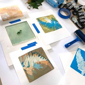 Gel Plate Monoprinting Workshop May 2022