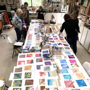 Gel Plate Monoprinting September 2022