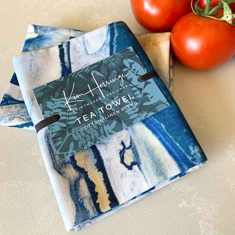 'Eucalyptus' Tea Towel Kim Herringe