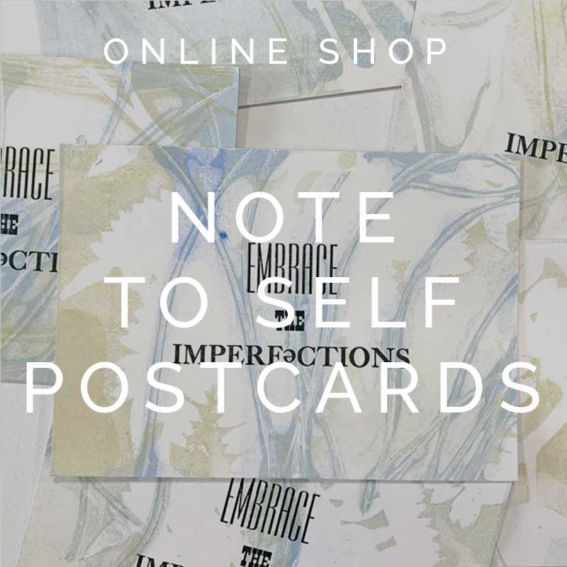 Note to Self Postcards