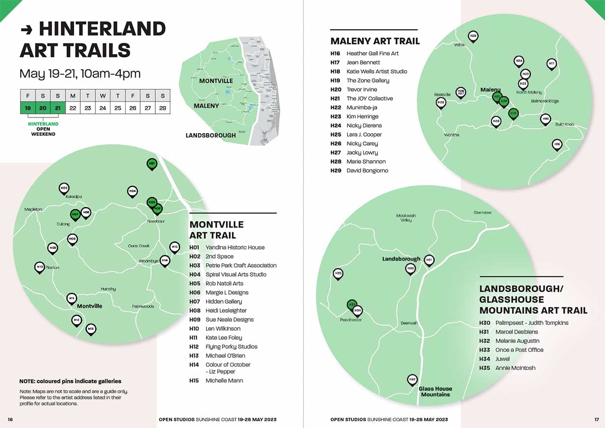 Open Studio Sunshine Coast - Hinterland Artist Trails