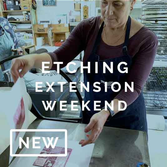 Aluminium Metal Plate Etching Workshop Extension Weekend