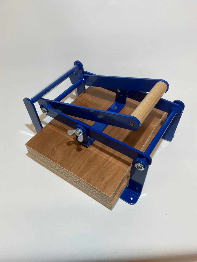 Woodzilla lino press Kim Herringe