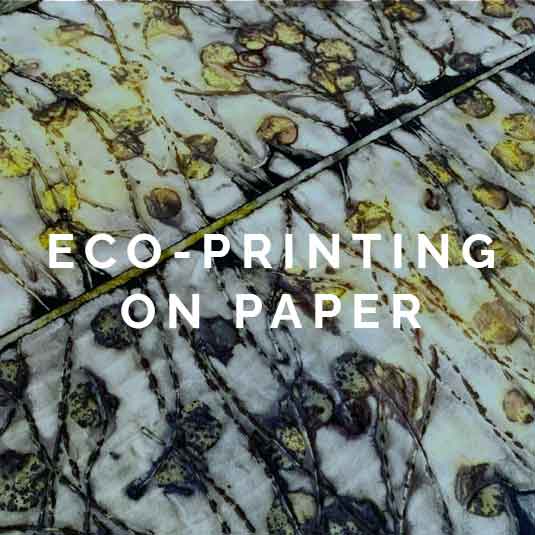 Eco-printing on Paper workshop