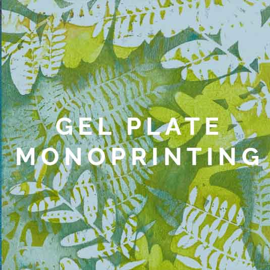 Gelatin Plate Monoprinting Workshop 2024