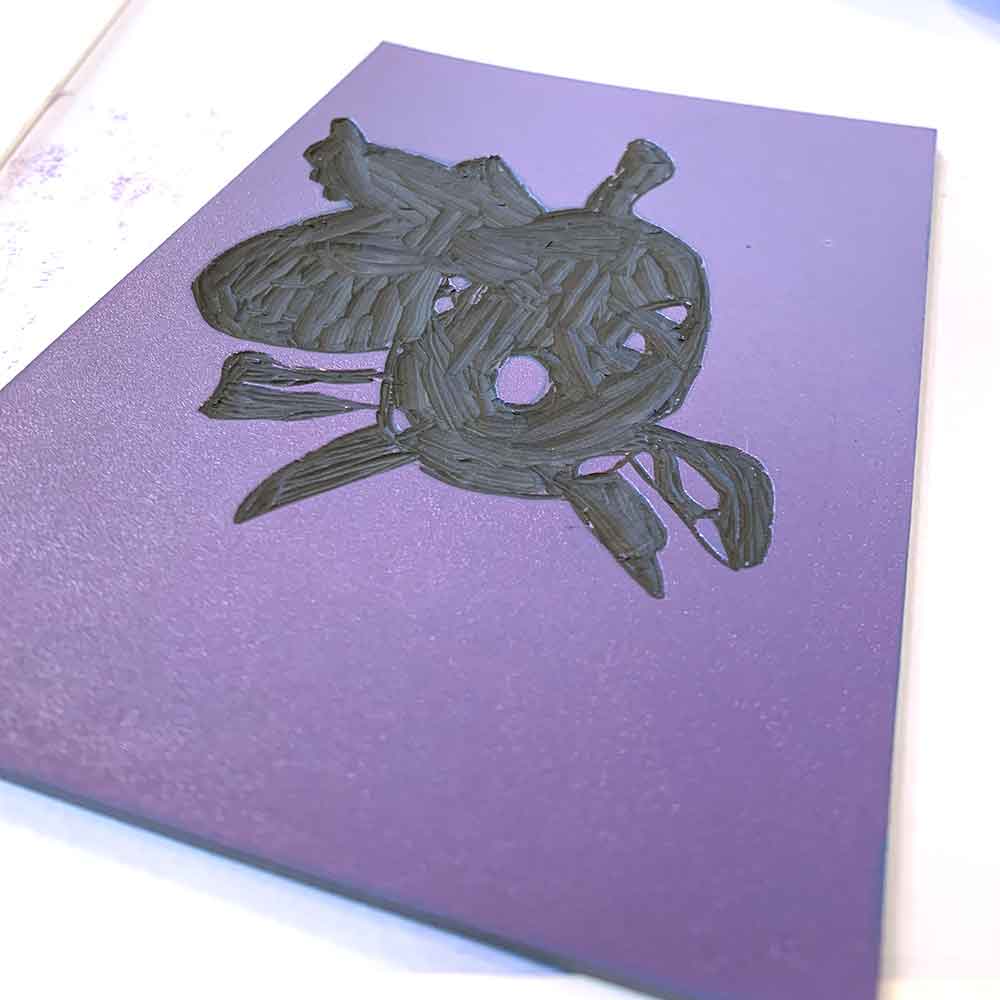 Private Tuition Reduction Linocut December 23