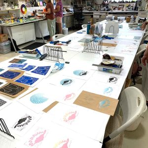 Linocut 101 workshop March 2024