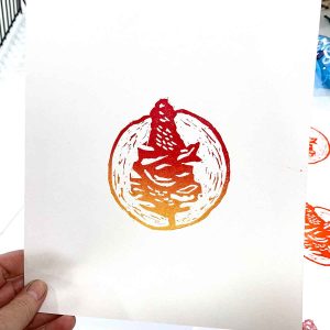 Linocut 101 workshop March 2024