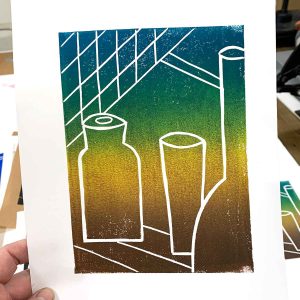 Linocut 101 workshop March 2024