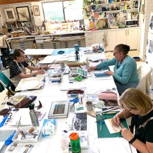 Collagraphs and Cutouts April 24